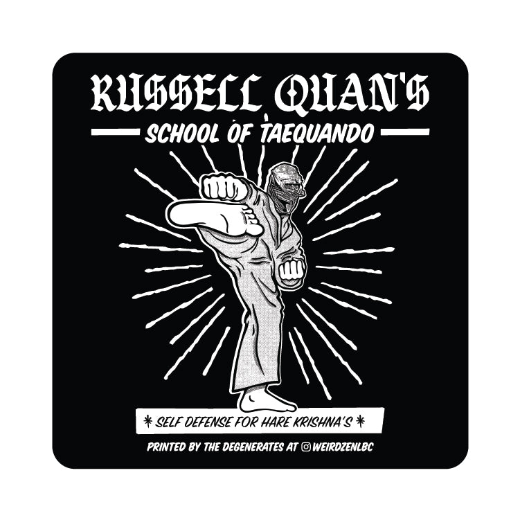 School Of Taequando Sticker