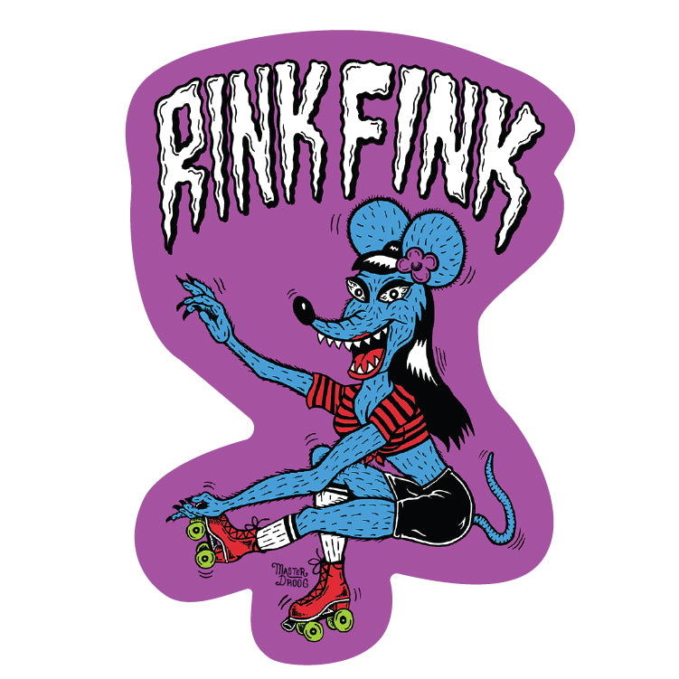 Rink Fink Sticker