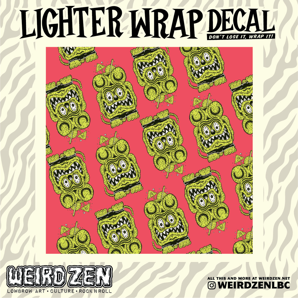Lighter Wrap Decal