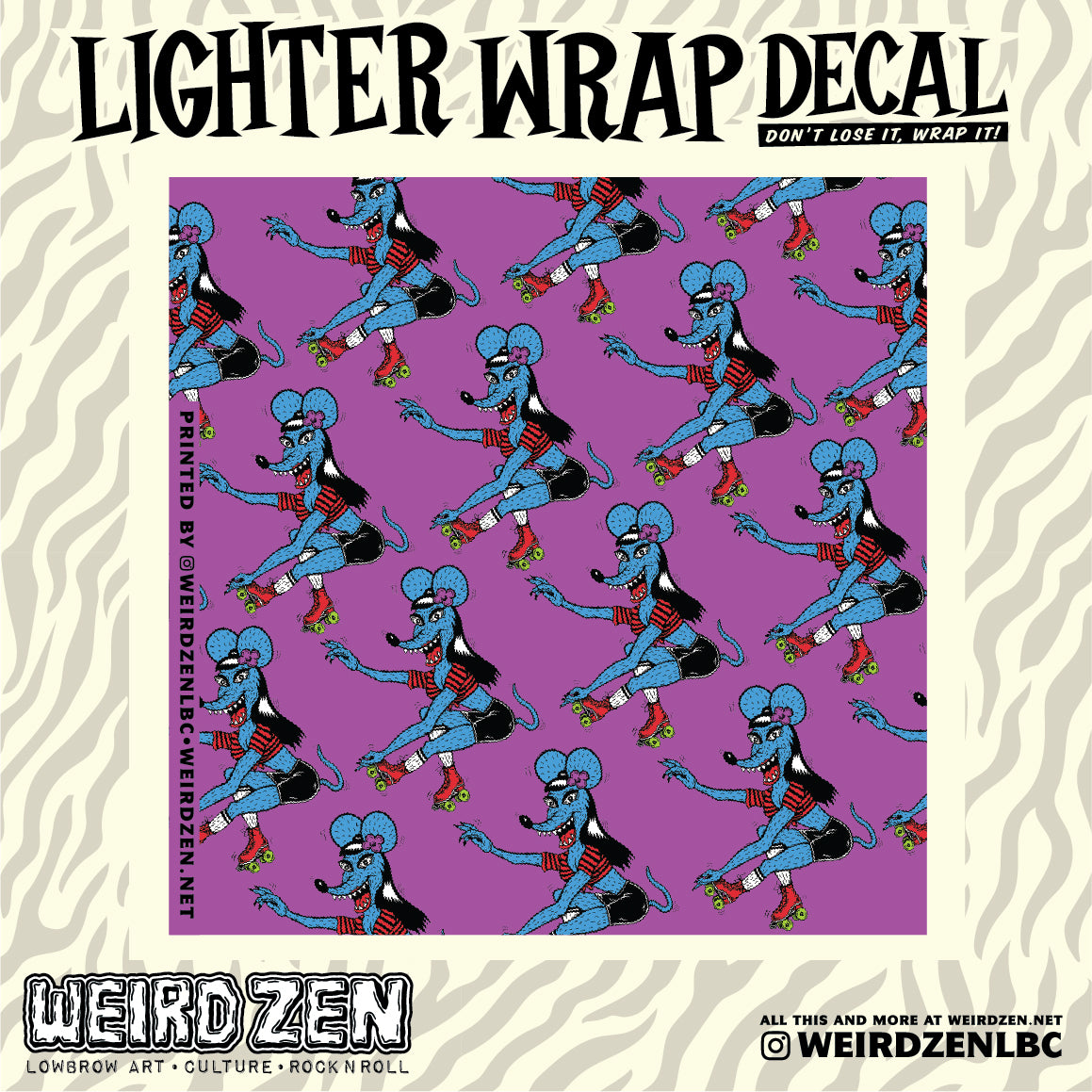 Lighter Wrap Decal