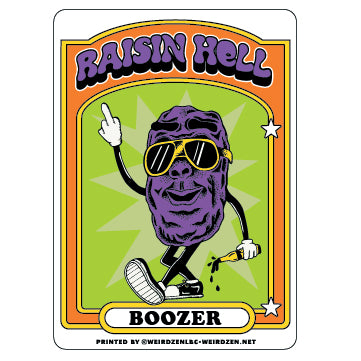 Raisin Hell Gang Sticker Pack