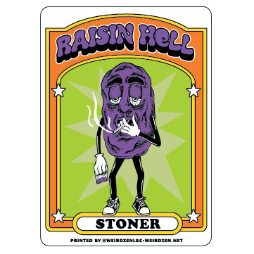 Raisin Hell Gang Sticker Pack